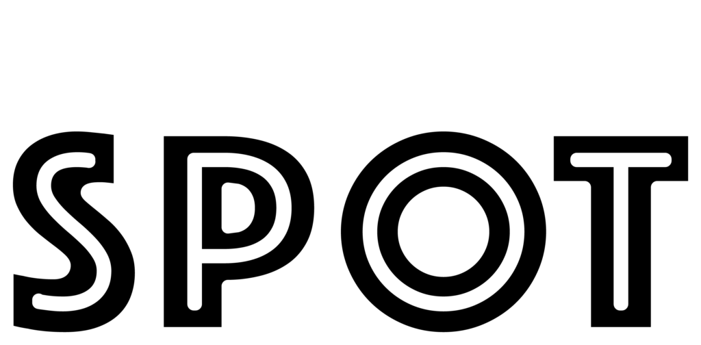 The Spot Evanston restaurant Logo White